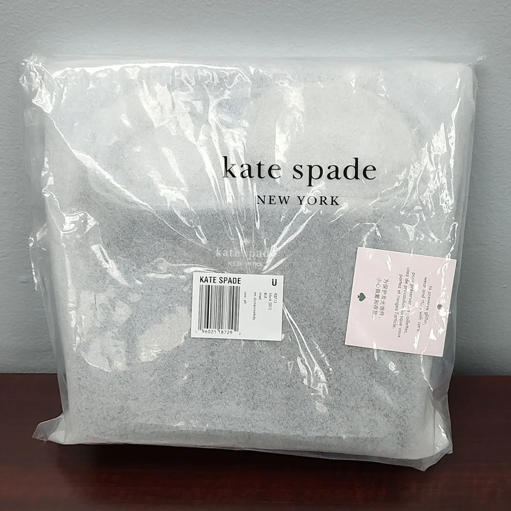 Kate Spade Black Tinsel Small Dome Crossbody